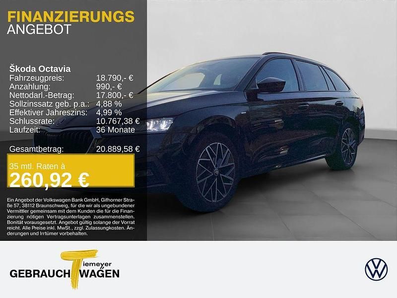 Schwarzmagic perleffekt Gebraucht 2021 Skoda Octavia Clever Kombi | 18.790 € (Fairer Preis) - Bild 1/4