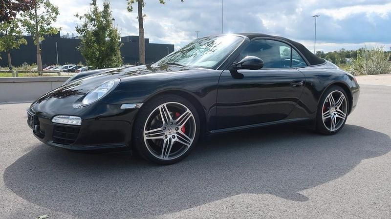 Schwarz Gebraucht 2010 Porsche 911 Carrera S Cabriolet Cabrio | 69.990 € (Fairer Preis) - Bild 1/4