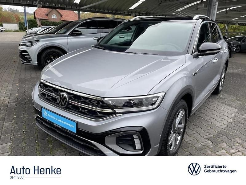 Silber Gebraucht 2025 VW T-Roc R-line Plus SUV | 30.998 € (Guter Preis) - Bild 1/4