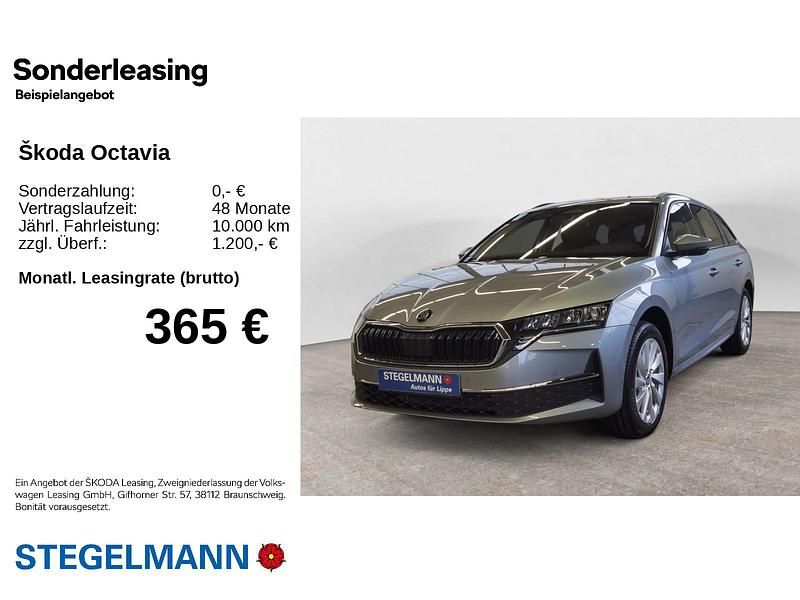 Ny Skoda Octavia Selection 150 HK (110 kW) 2026 Sølv Stationcar