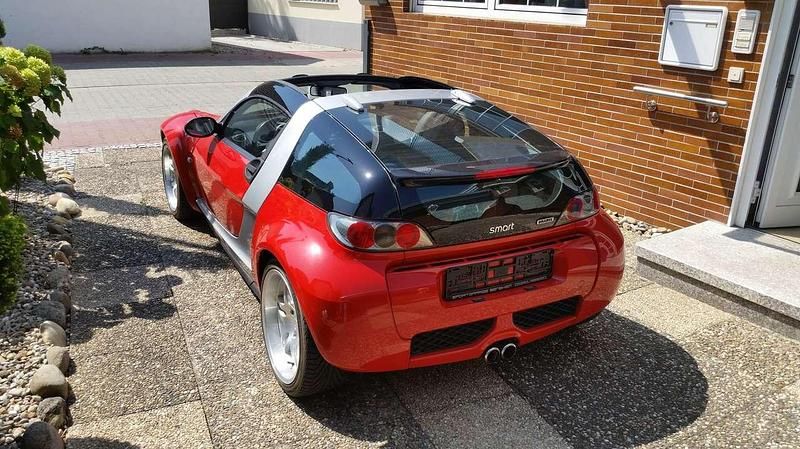 Second-hand Smart Roadster Brabus 101 CP (74 kW) 2006 Roșu Cabrio