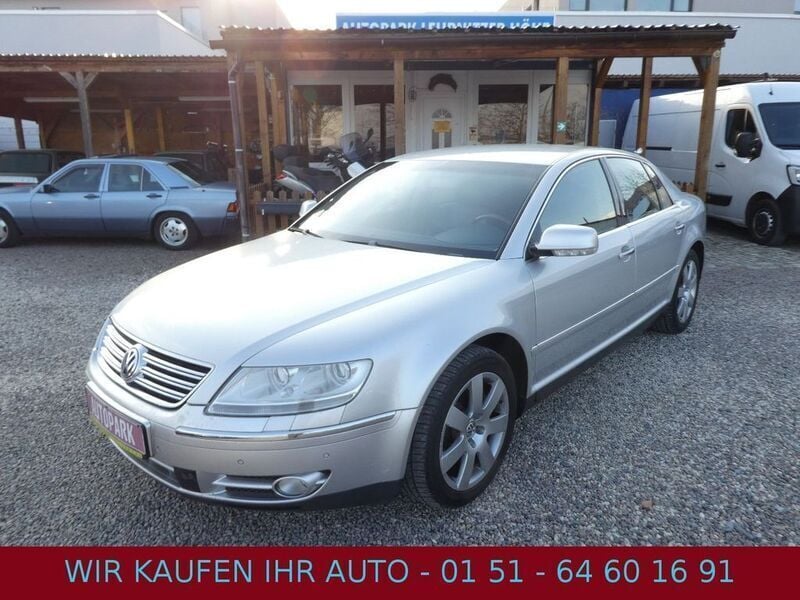 Silber Gebraucht 2004 VW Phaeton Limousine | 4.990 € (Fairer Preis) - Bild 1/4