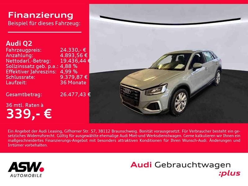 Gebraucht Audi Q2 Ambiente 150 PS (110 kW) 2021 Pfeilgrau perleffekt SUV