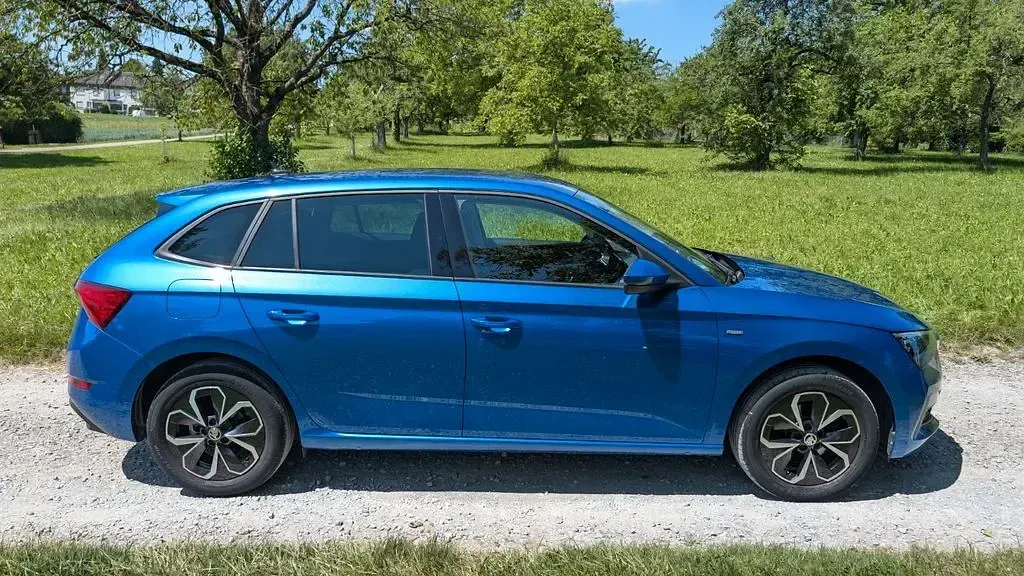 Gebraucht Skoda Scala Drive 150 PS (110 kW) 2020 Blau Kleinwagen