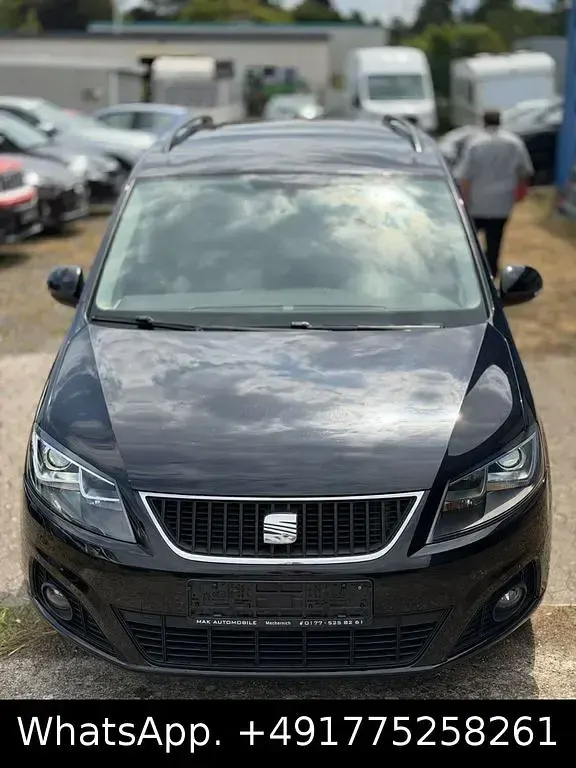Gebraucht Seat Alhambra Style 140 PS (102 kW) 2015 Schwarz Van / Kleinbus