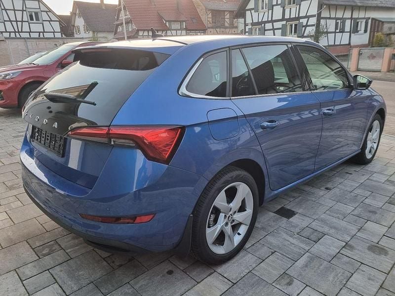 Gebraucht Skoda Scala Style 110 PS (80 kW) 2022 Blau Kleinwagen