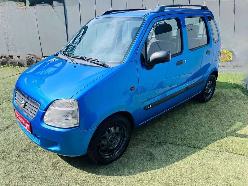 Blau Gebraucht 2002 Suzuki Wagon R+ GL Kombi | 590 € (Guter Preis) - Bild 1/4