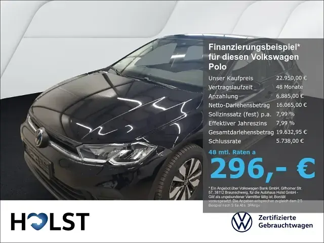 Gebraucht VW Polo Goal 116 PS (85 kW) 2025 Kleinwagen