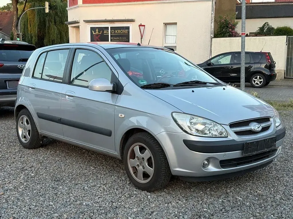 Gebraucht Hyundai Getz 67 PS (49 kW) 2007 Silber Kleinwagen