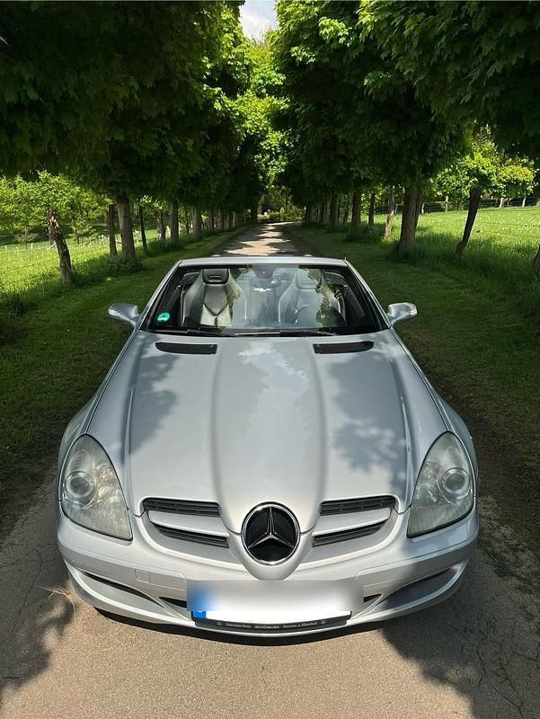 Gebraucht Mercedes SLK200 163 PS (119 kW) 2004 Grau Cabrio