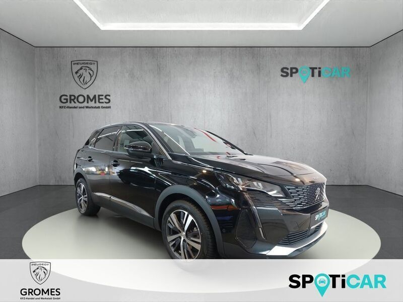 Schwarz perla nera (metallic) Gebraucht 2023 Peugeot 3008 Allure SUV | 27.990 € (Teuer) - Bild 1/4