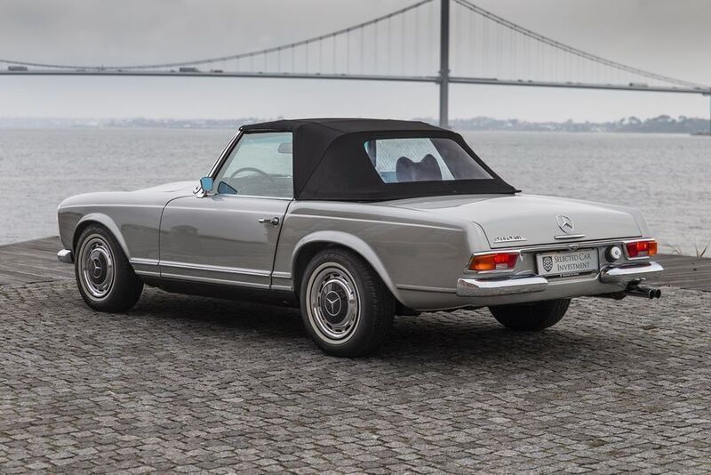Gebraucht Mercedes SL280 171 PS (125 kW) 1971 Silber Cabrio