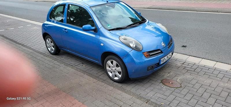 Blau Gebraucht 2003 Nissan Micra Kleinwagen | 899 € (Guter Preis) - Bild 1/4