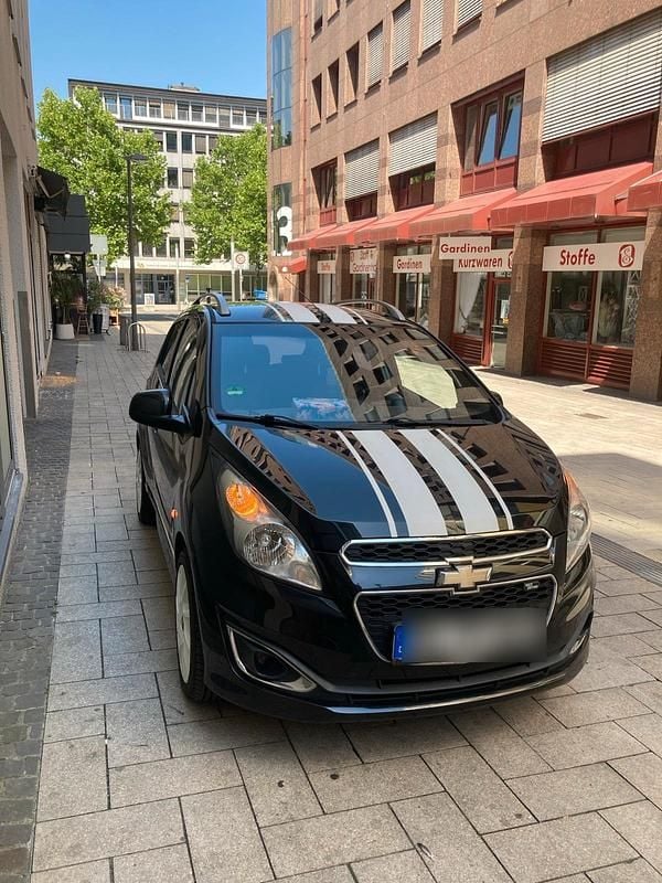 Schwarz Gebraucht 2014 Chevrolet Spark Kleinwagen | 4.000 € (Etwas zu teuer) - Bild 1/4