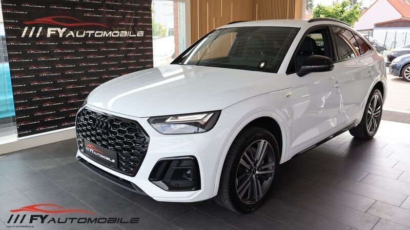 Weiß Gebraucht 2022 Audi Q5 Sportback S-Line SUV | 39.900 € (Teuer) - Bild 1/4