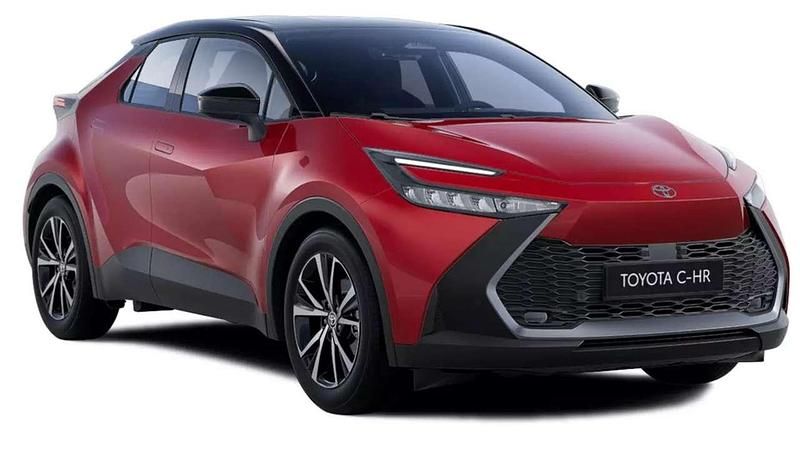 Neu Toyota C-HR 197 PS (144 kW) 2025 Karminarot metallic/ dach sch SUV