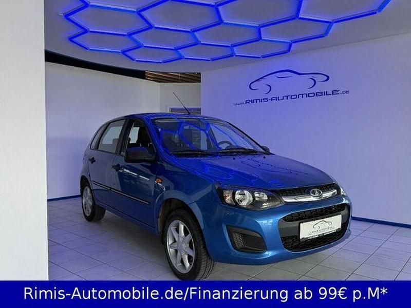 Blau Gebraucht 2017 Lada Kalina Limousine | 4.499 € (Fairer Preis) - Bild 1/4