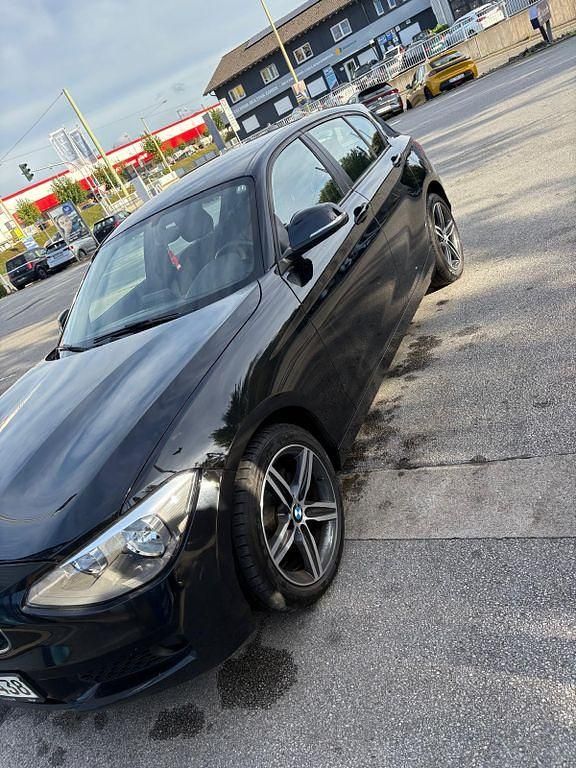 Schwarz Gebraucht 2014 BMW 116 Kleinwagen | 5.500 € (Superpreis) - Bild 1/4