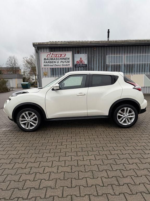 Gebraucht Nissan Juke Acenta 116 PS (85 kW) 2017 Weiß SUV