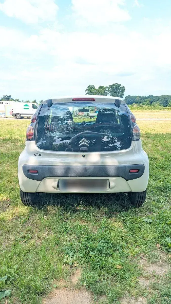 Gebraucht Citroën C1 68 PS (50 kW) 2009 Weiß Kleinwagen