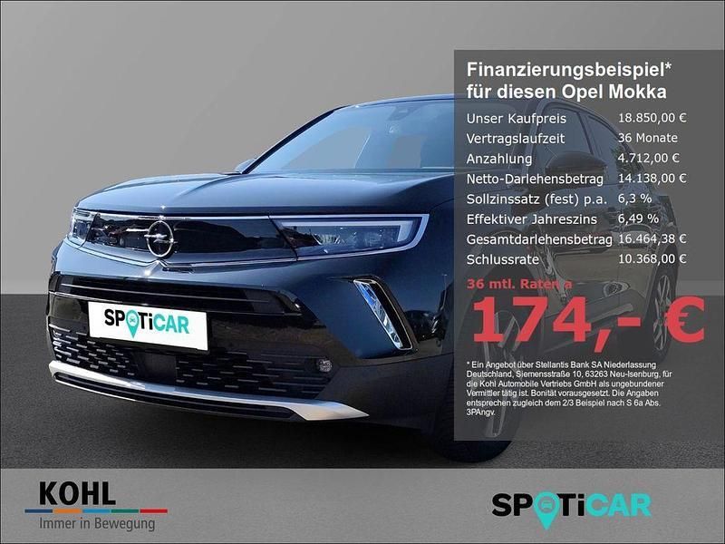 Schwarz Gebraucht 2021 Opel Mokka Elegance SUV | 18.850 € (Guter Preis) - Bild 1/4