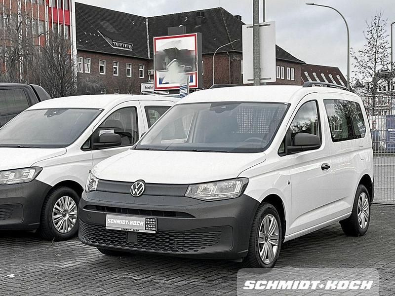 Gebraucht VW Caddy 75 PS (55 kW) 2021 Weiß Van / Kleinbus