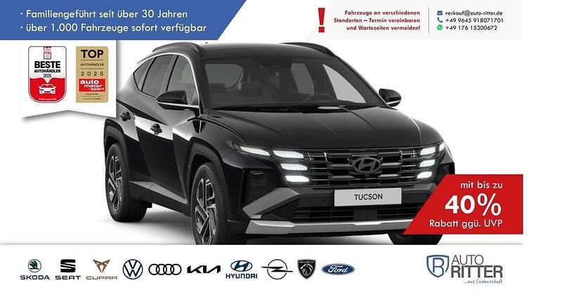 Abyss black pearl Neu 2025 Hyundai Tucson N Line SUV | 36.990 € (Fairer Preis) - Bild 1/3