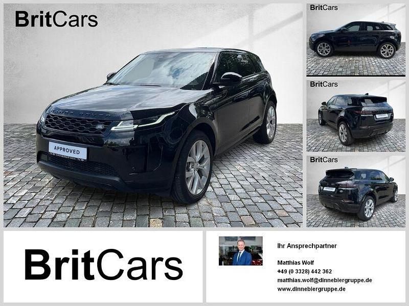 Santorini black Gebraucht 2022 Land Rover Range Rover evoque SE SUV | 34.989 € (Guter Preis) - Bild 1/4