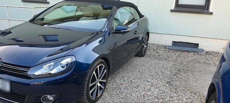 Gebraucht VW Golf Cabriolet 160 PS (117 kW) 2012 Blau Cabrio