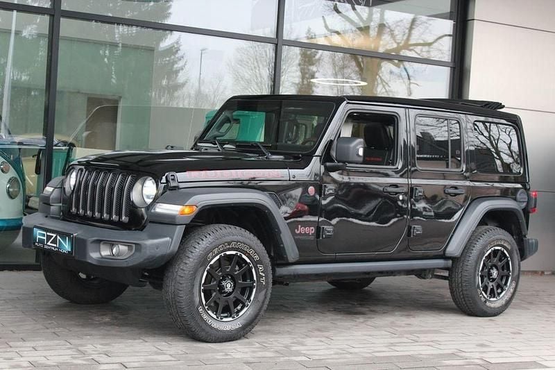 Schwarz Gebraucht 2019 Jeep Wrangler Unlimited Rubicon SUV | 35.900 € (Guter Preis) - Bild 1/4