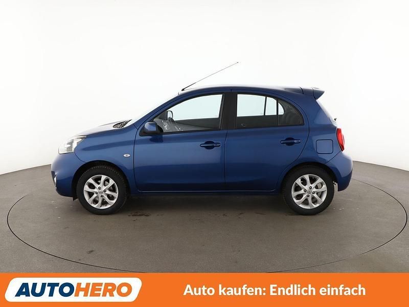 Gebraucht Nissan Micra Acenta 80 PS (58 kW) 2016 Blau Limousine