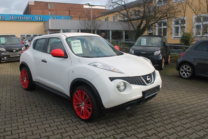 Gebraucht Nissan Juke Visia 117 PS (86 kW) 2012 Weiß SUV
