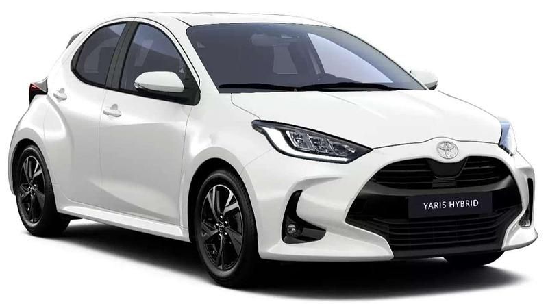 Schneeweiß Neu 2025 Toyota Yaris Hybrid Kleinwagen | 23.790 € (Guter Preis) - Bild 1/4