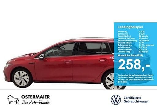 Gebraucht VW Golf VIII Style 150 PS (110 kW) 2023 Kings red metallic Kombi