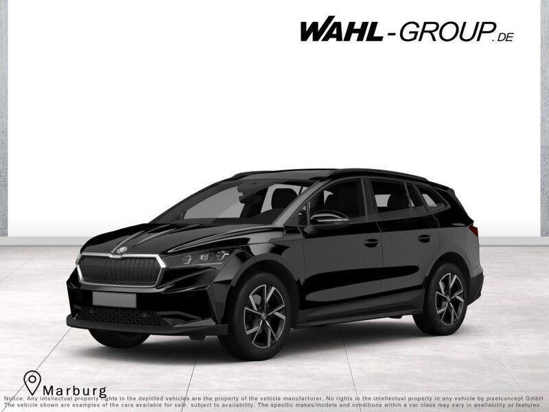 Schwarz Neu 2025 Skoda Enyaq iV SUV | 55.955 € (Etwas zu teuer) - Bild 1/4