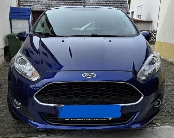 Gebraucht Ford Fiesta 82 PS (60 kW) 2016 Blau Kleinwagen