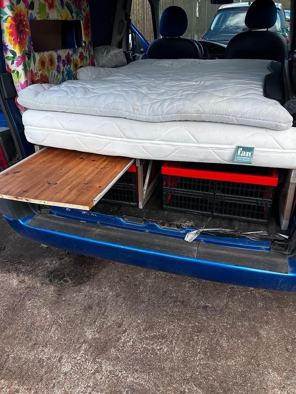 Gebraucht Citroën Berlingo 75 PS (55 kW) 2002 Blau Van / Kleinbus