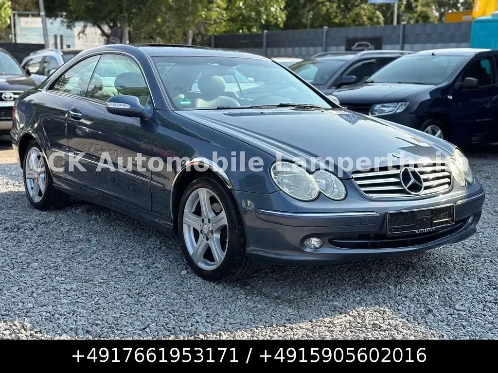 Gebraucht Mercedes CLK200 163 PS (119 kW) 2002 Blau Coupé