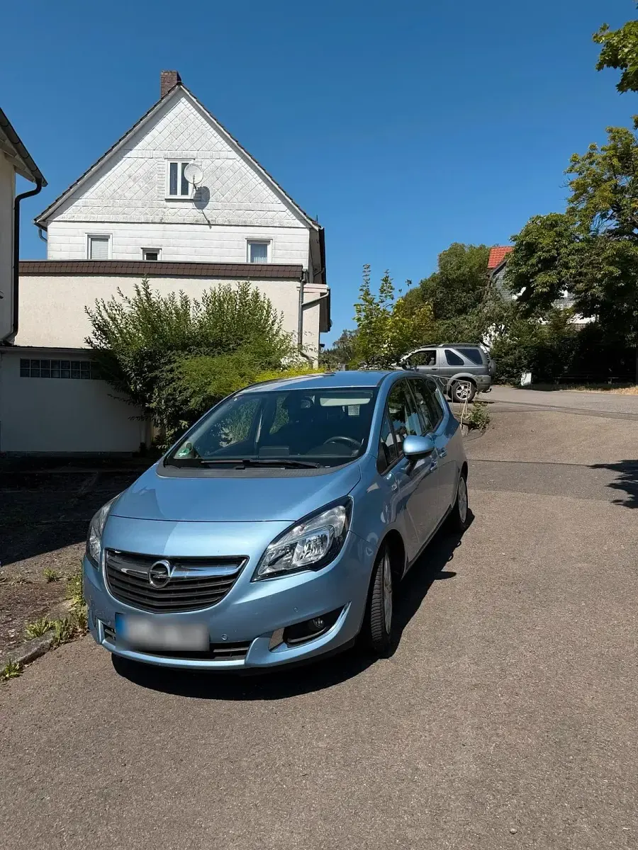 Gebraucht Opel Meriva 120 PS (88 kW) 2014 Blau Van / Kleinbus