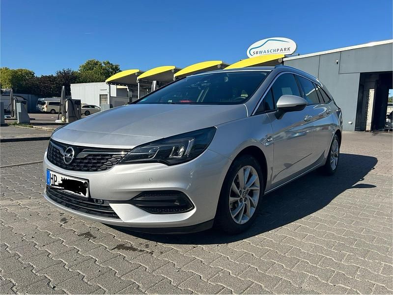 Silber Gebraucht 2020 Opel Astra Elegance Kombi | 10.400 € (Fairer Preis) - Bild 1/4