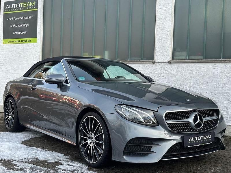 Grau Gebraucht 2018 Mercedes E350 AMG Cabrio | 39.900 € (Etwas zu teuer) - Bild 1/4