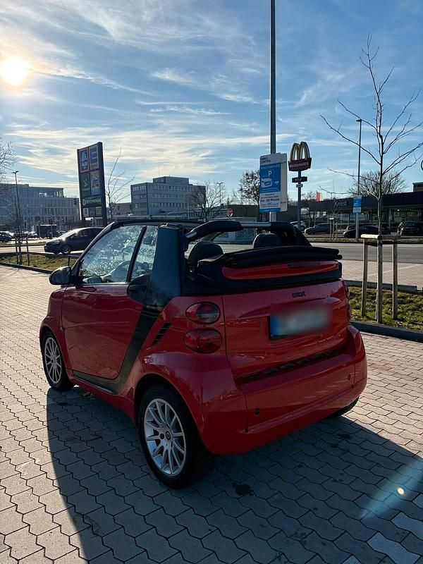 Gebraucht Smart ForTwo Cabrio 71 PS (52 kW) 2009 Rot Cabrio