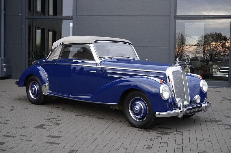 Gebraucht Mercedes 220 80 PS (58 kW) 1951 Blau Cabrio