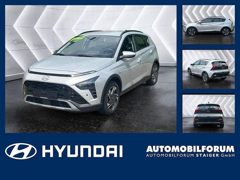 Sleek silver / met Gebraucht 2023 Hyundai Bayon Trend SUV | 15.990 € (Guter Preis) - Bild 1/4
