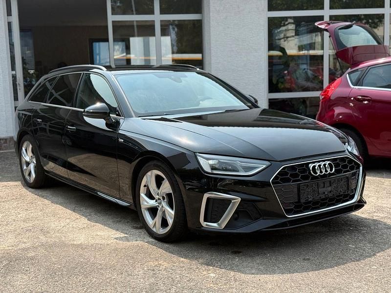 Schwarz Gebraucht 2020 Audi A4 S-Line Kombi | 15.300 € (Guter Preis) - Bild 1/4