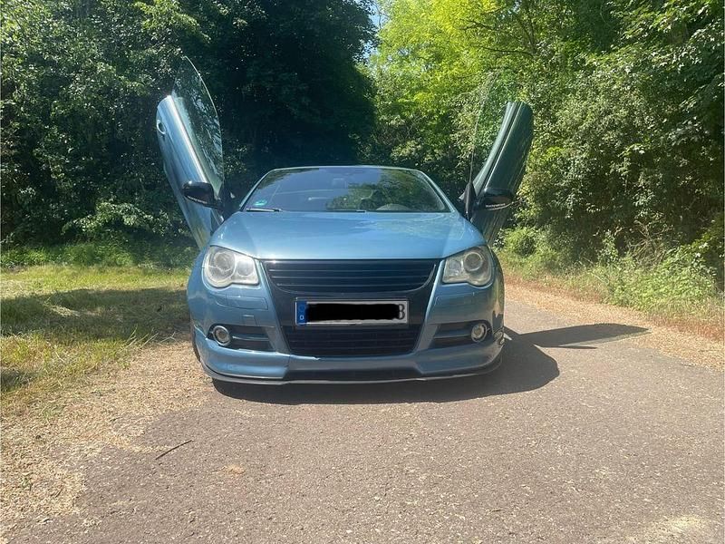 Gebraucht VW Eos 200 PS (147 kW) 2006 Blau Cabrio