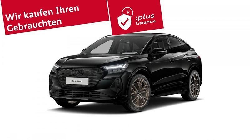 Mythosschwarz metallic Gebraucht 2025 Audi Q4 Sportback e-tron Ambiente SUV | 56.980 € (Teuer) - Bild 1/4