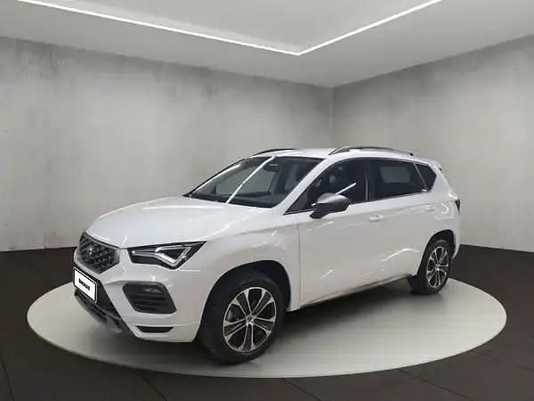 Nevada weiß metallic Gebraucht 2024 Seat Ateca FR SUV | 31.450 € (Fairer Preis) - Bild 1/4