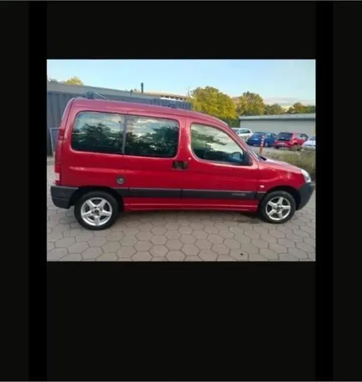 Gebraucht Citroën e-Berlingo 75 PS (55 kW) 2008 Rot Van / Kleinbus