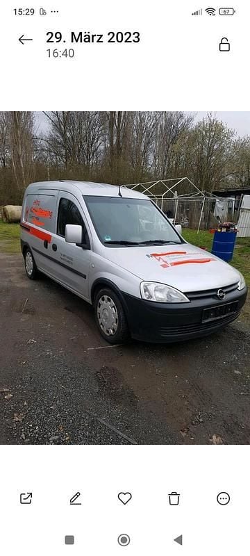 Silber Gebraucht 2008 Opel Combo Van / Kleinbus | 1.450 € (Guter Preis) - Bild 1/4